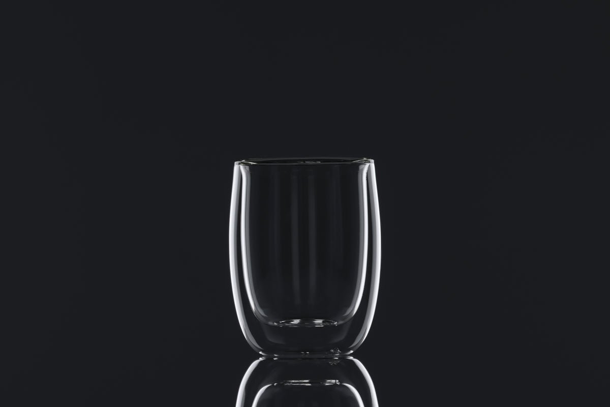 Koffiekopjes Glas Transparant 2 Stuks Modern Hittebestendig Ø7 Ø8 | Restfield