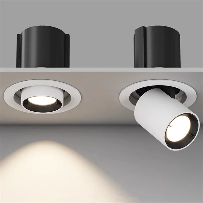 LED Inbouwspot Dimbaar Aluminium Rond Plafond 6.5 Tot 13 Cm | Restfield