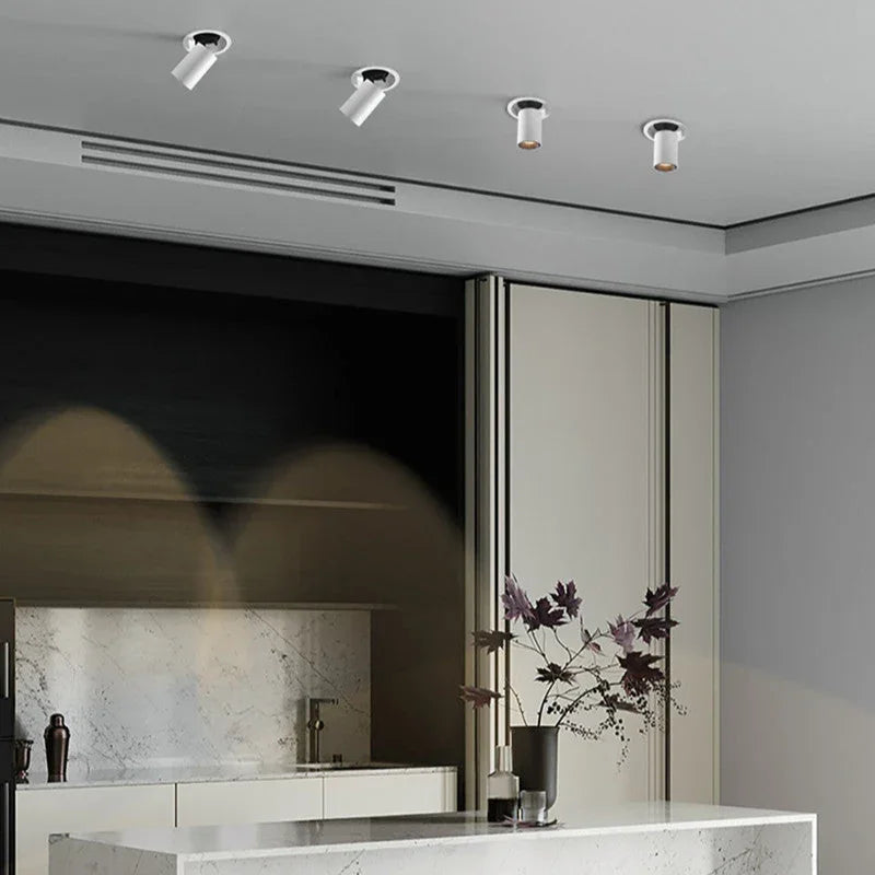 LED Inbouwspot Dimbaar Aluminium Rond Plafond 6.5 Tot 13 Cm | Restfield