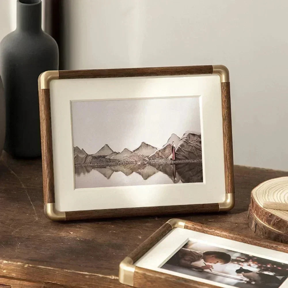 Fotolijst Hout Vintage Tafelmodel 5 Tot 12 Inch Massief | Restfield